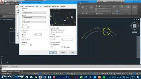 #7  AutoCAD  Advance Settings of DIMENSION STYLE MANAGER