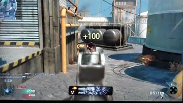 Black Ops- Team Deathmatch on Launch (33-7 w/ mp5k rapid fire)