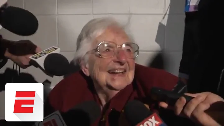 Sister Jean reacts to Loyola-Chicago reaching the ...