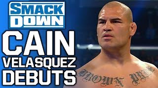 Cain velasquez makes wwe debut on ...