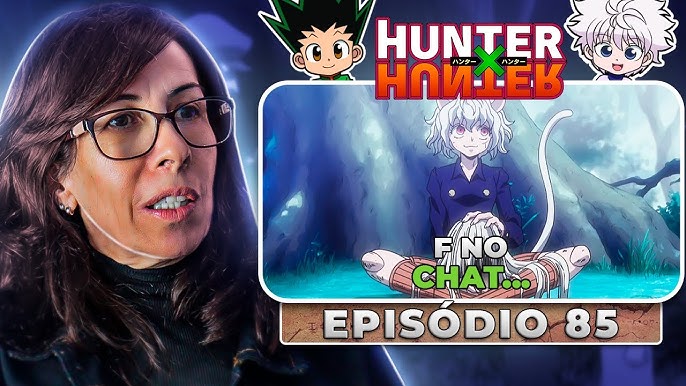 Profª de Filosofia ASSISTE HUNTER X HUNTER EPISÓDIO 78 