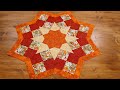 How to quickly sew a kaleidoscope. Sewing from rectangles and squares. Tutorial