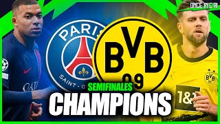 PSG VS BORUSSIA DORTMUND  EN VIVO CHAMPIONS LEAGUE 2024 SEMIFINAL  VUELTA  LIVE