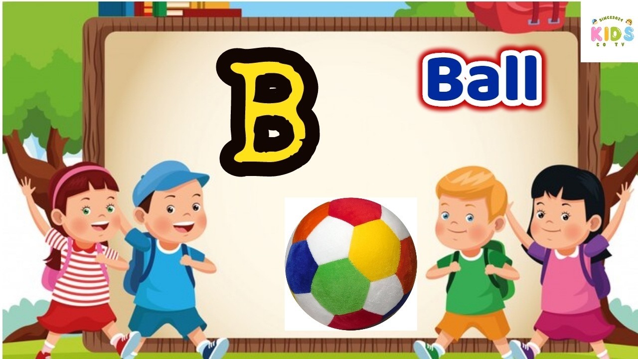 B Song for Kids 🎶 Learn Alphabet with Fun & Music - YouTube