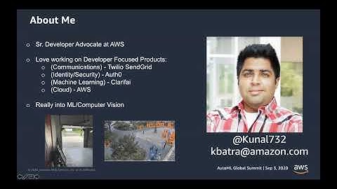 AutoML20: AutoML and AutoGluon in AWS