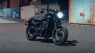Midnight Ride - Custom Triumph Bonneville T100 | Moto Diary 7