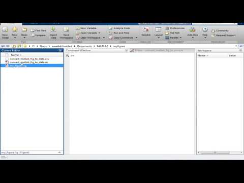 Convert Matlab figure to data