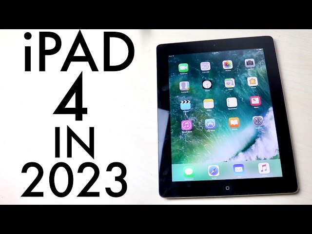 anspændt En begivenhed Måned iPad 4 In 2023! (Still Worth It?) (Review) - YouTube