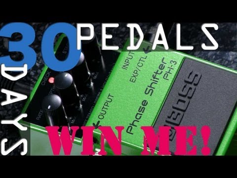 Boss PH-3 Phase Shifter - 30 Days, 30 Pedals - WIN!