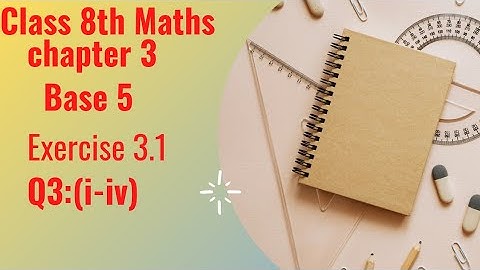 conversion of decimal to base 5 class 8