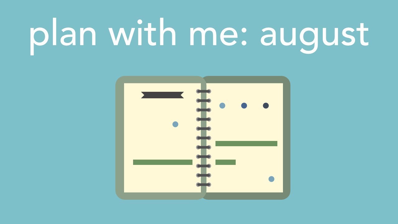 plan with me: august 2018  (+new planner review)