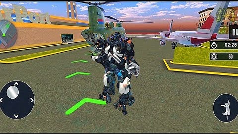 Construction Vehicles Robot Transform Truck Transport Game - Android Gameplay