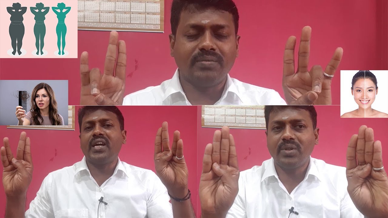 இந்த 3 முத்திரை போதும் உடல் எடை குறையும் முடி கொட்டாது முகம் பொலிவாகும் | Yogam | யோகம்