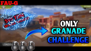 FAU-G | FAUG GAME TDM GAMEPLAY MY OPINION | FAUG New Update | Faug Gameplay  Only Granade Challenge