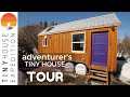 Man Builds Adventure-Ready Tiny House w/ Reclaimed Materials