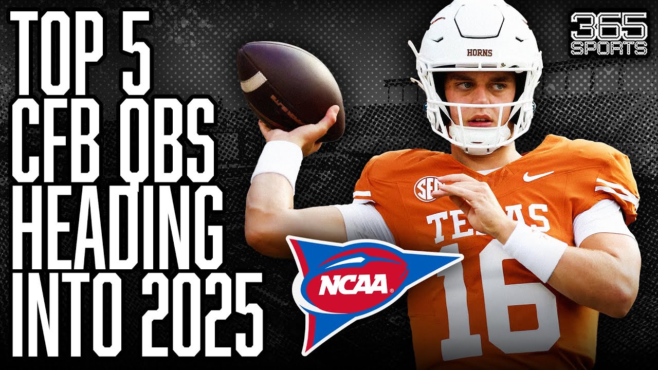 Top 5 College QBs Poised to Throw Dimes in 2025 | Paul Catalinas Top 5