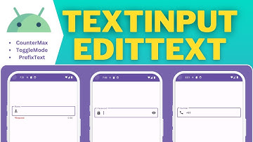 Material design TextInputEditText | Android Studio Tutorial 2023 | YousFul🧑‍💻