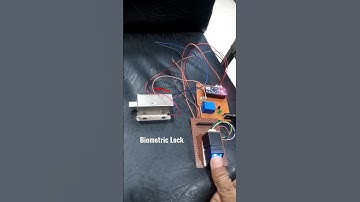Biometric lock using arduino Nano #nano #iot #embeddedfinance #electronic #robotics #reels #shorts