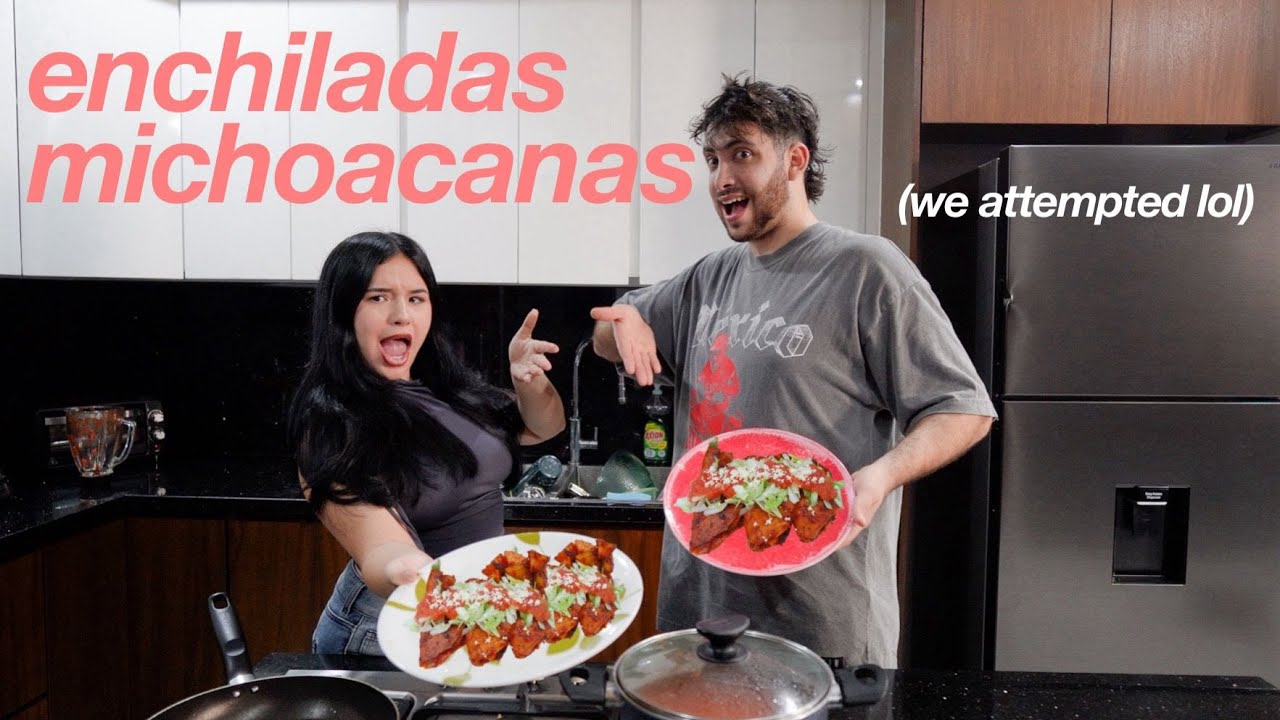 COOKING ENCHILADAS FOR THE FIRST TIME (GONE WRONG)