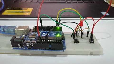 Arduino Blink - 2 Push buttons and 1 LED
