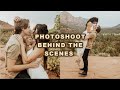 PHOTOSHOOT BEHIND THE SCENES / BTS / ENGAGEMENT PHOTOS / SEDONA ARIZONA