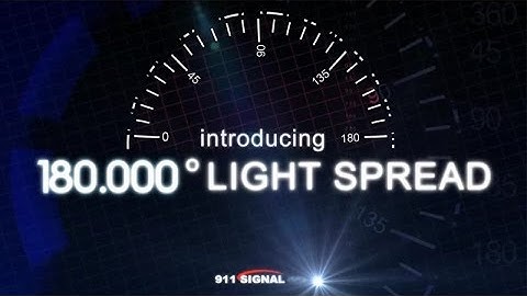 911 Signal_LED Emergency Lighthead_180°light spread(C9)