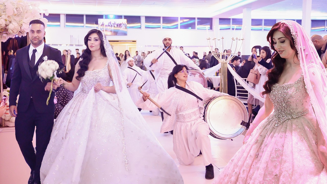 Dabke Dance / Johni & Nesrin / Part 01 / 4K / Alin Event / Ross Deko /  #mirvideoproduction ®