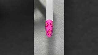Dot flower nailart pinknails easynailart simplenailart diynails newnails nailshorts nailvideo