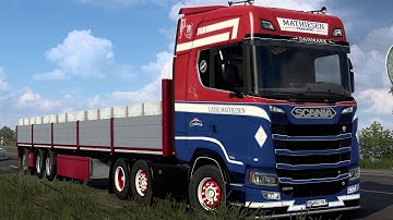ets2 1.40 V8 Open Pipe SCANIA NG
