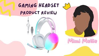 Aula Gaming Headset with noise canceling mic and RBG lighting effects | Review | CreateKingdomPlans