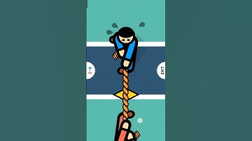 pull the rope in 2 player games @/