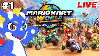 【マリオカートワールド #1】広大な世界を走りまくれ！！！【ゲーム配信】