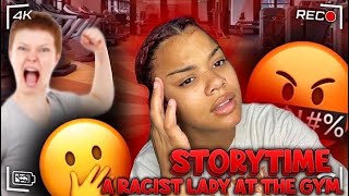 RACIST LADY AT THE GYM | Jordan Airiyah