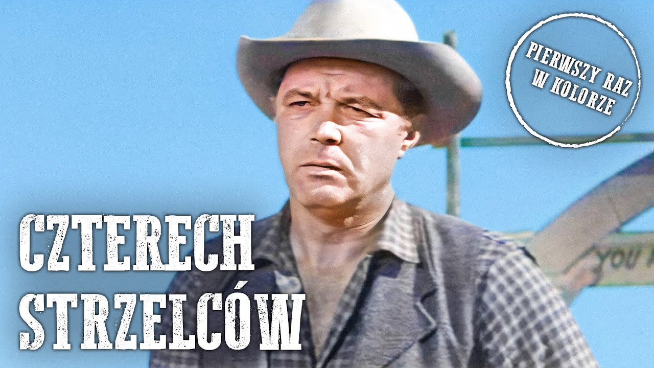 Czterech strzelców | Polski Lektor | Amerykański Western | Kolorowy