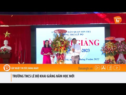 Video TRƯỜNG THCS LÊ ĐỘ KHAI GIẢNG NĂM HỌC MỚI - YouTube