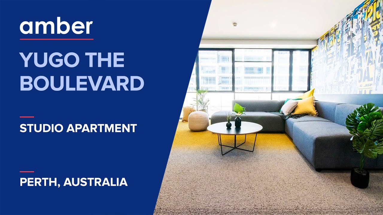 Studio Apartment | Yugo The Boulevard | Student Accommodation in Perth ...