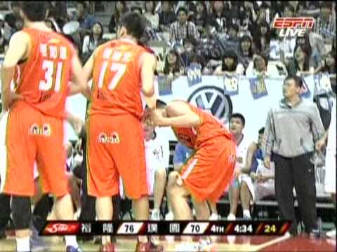 120422 SBL季後賽 裕隆VS璞園 G2 啟億:踢頭啊