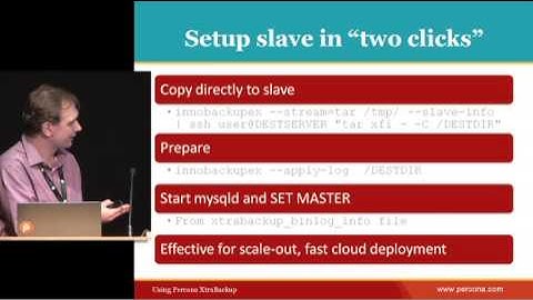 Using #Percona #XtraBackup - #Database Tutorial - Vadim Tkachenko - Percona Live 2011