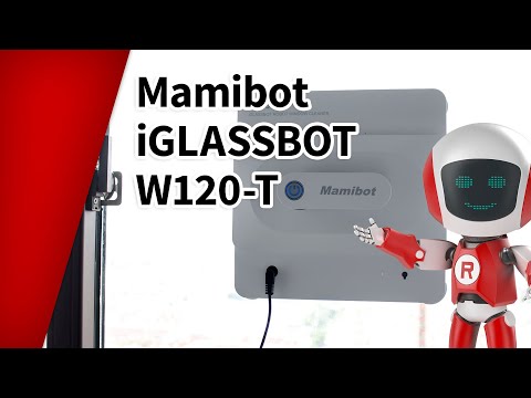 Mamibot iGLASSBOT W120-T - a window cleaning robot with artificial intelligence and app