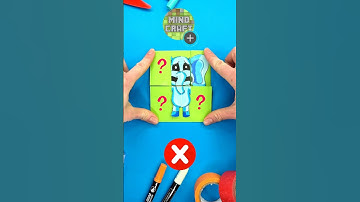 Try to Solve Amazing Paper Craft Puzzle with Funny Bubbaphant by Smiling Critters #smilingcritters