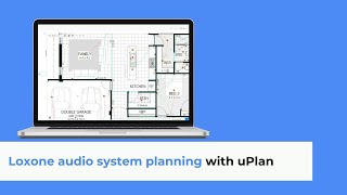 Loxone audio system planning with uPlan