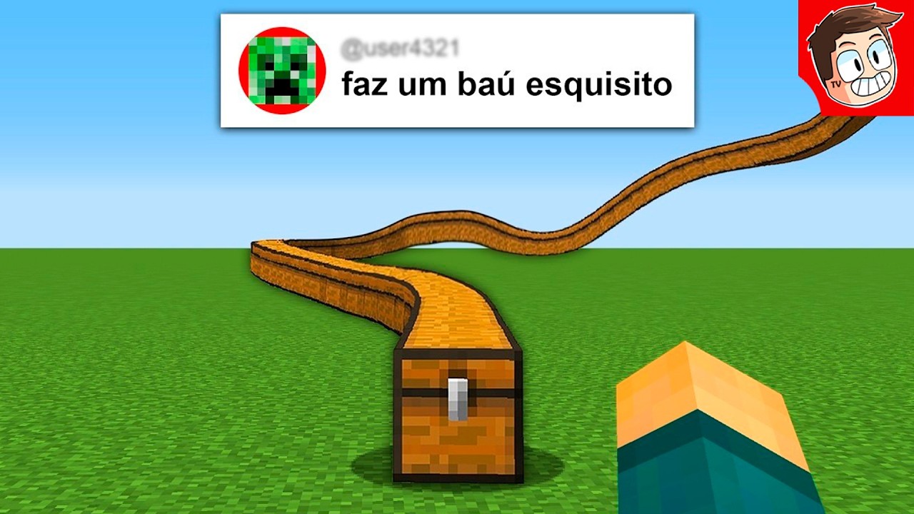 Testei Coisas BIZARRAS no Minecraft!