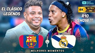 EVEN OLD AND RETIRED, LOOK WHAT RONALDINHO DID IN THIS FRIENDLY MATCH OF LEGENDS