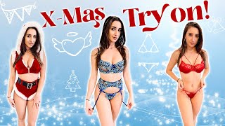 Christmas Lingerie Try-On | End of 2021!!!