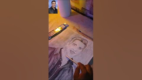 How to draw Akshay kumar #drawing #art please #like #comment #subscribe