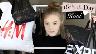 16th Birthday Haul! H&M, F21, Express, +MORE! by Annalee Elizabeth 449 views 7 years ago 4 minutes, 27 seconds
