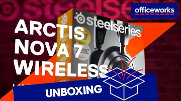 SteelSeries Arctis Nova 7 Wireless Headset Unboxing and Set Up
