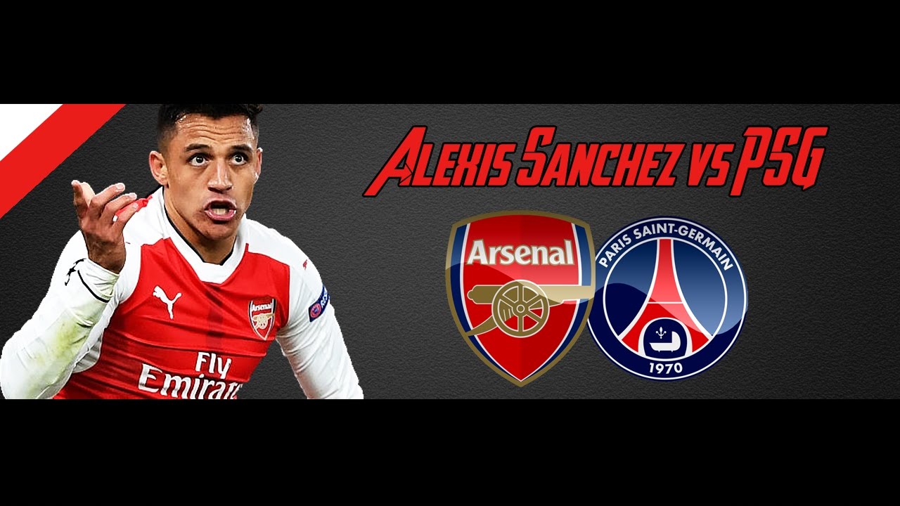 Alexis Sanchez vs PSG | UEFA Champions League | 23.11.2016 | 1080 HD