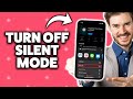 How To Remove Silent Mode On iPhone 2025 (Step-By-Step Tutorial)
