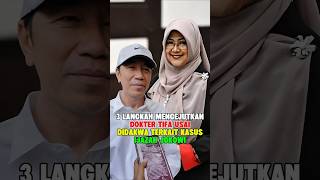 3 SURPRISING MOVES BY DR. TIFA AFTER BEING CHARGED IN THE JOKOWI DIPLOMA CASE 3 SURPRISING MOVES BY DR. TIFA AFTER BEING CHARGED IN THE JOKOWI DIPLOMA CASE
